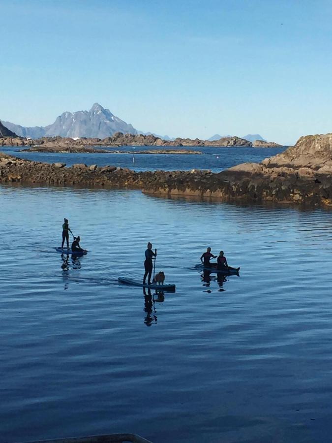 SennesvikDyr Tillatt I Vakkert Hus Med Naturomgivelser I Lofoten别墅 外观 照片